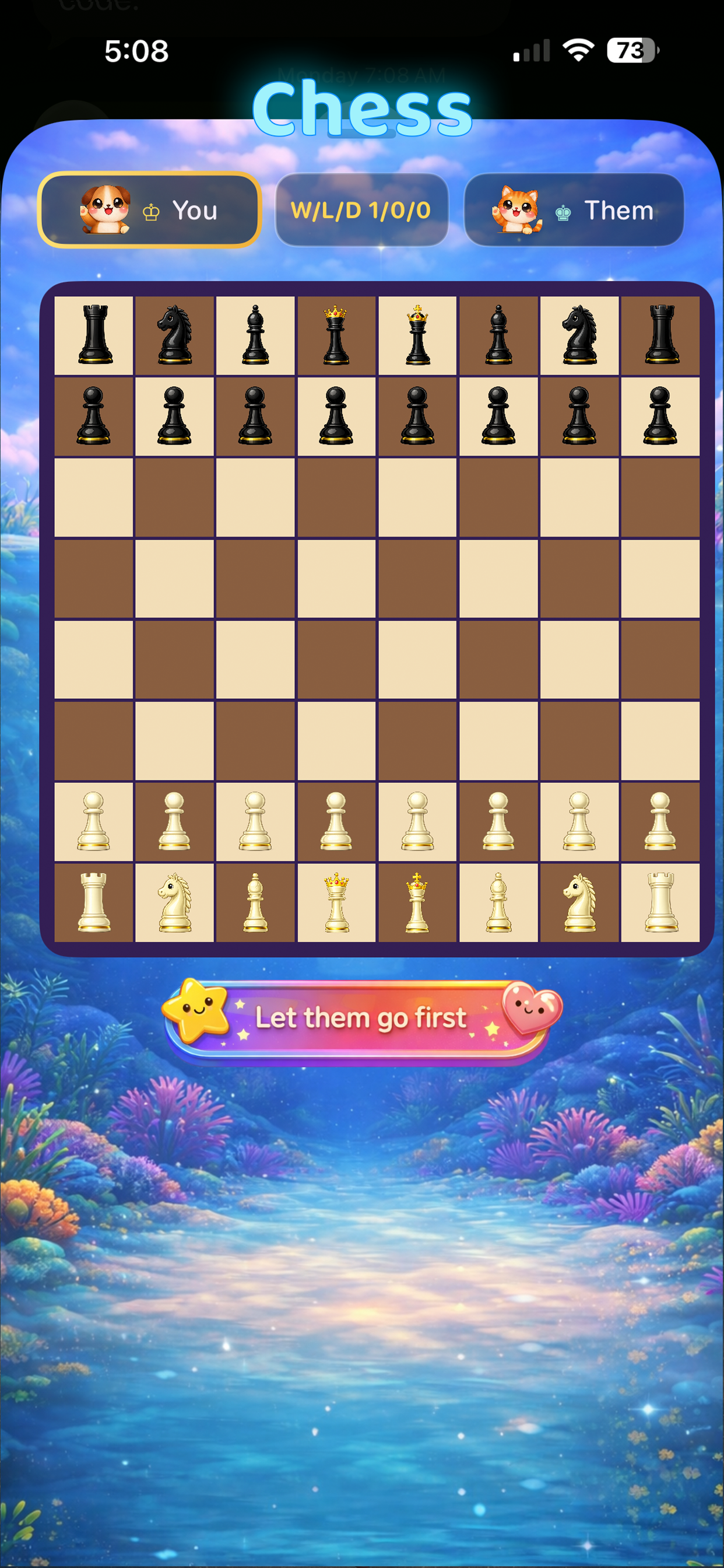 Chess gameplay